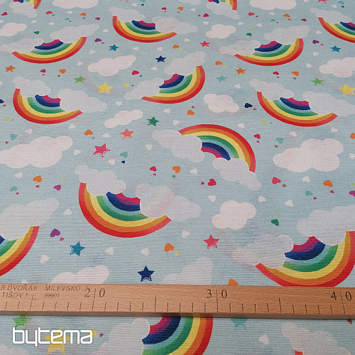 Dekoračné látka DUHA