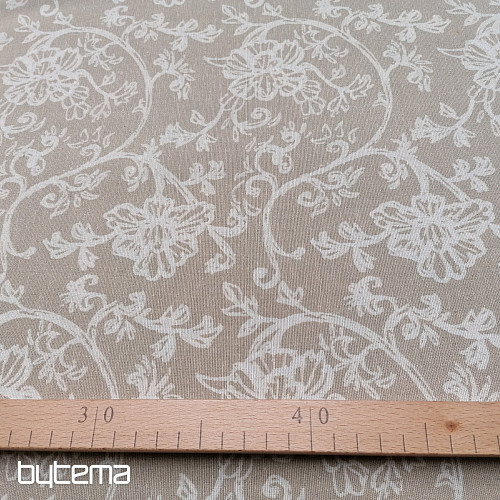 Dekoračná látka SACHA KVETY