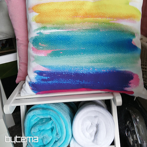 Dekoračná obliečka na vankúš PASTEL DUHA