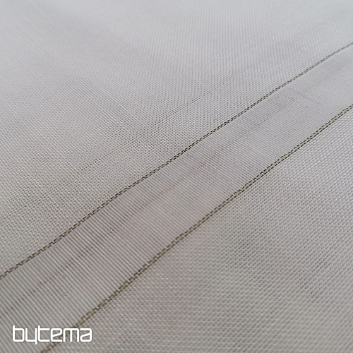 Záclona Gerster 11296 biela s pruhmi