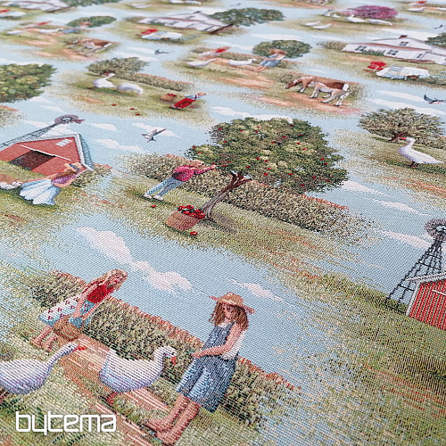 Gobelínová látka VIDIEK