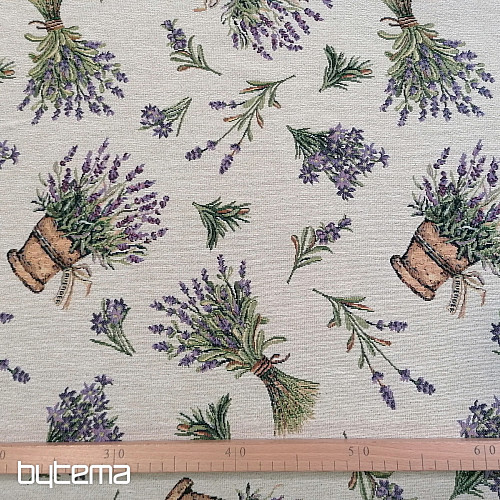 Gobelínová látka LAVANDER ALLOVER