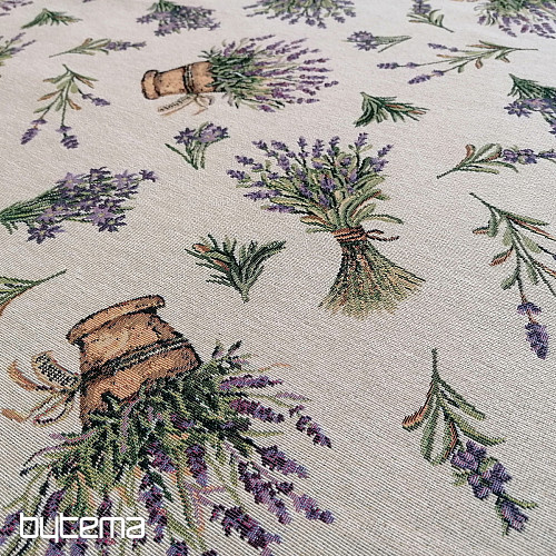 Gobelínová látka LAVANDER ALLOVER