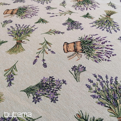 Gobelínová látka LAVANDER ALLOVER