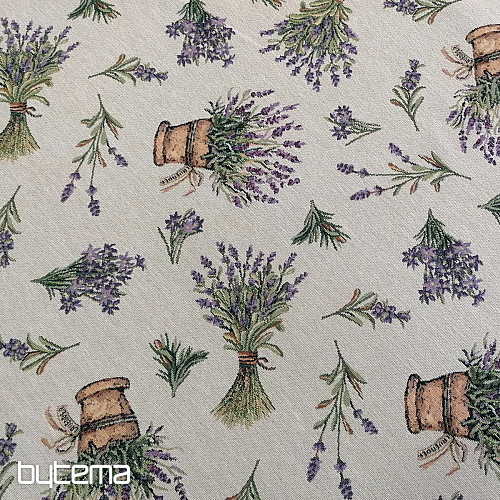 Gobelínová látka LAVANDER ALLOVER