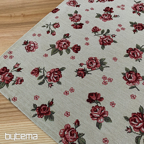 Gobelínový obrus a šál EDEN RŮŽIČKY