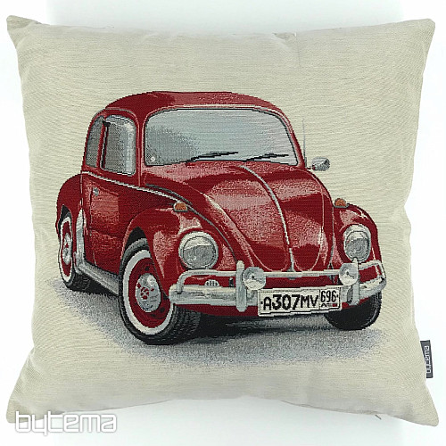 Gobelínový obliečka na vankúš VW BROUK ČERVENÝ