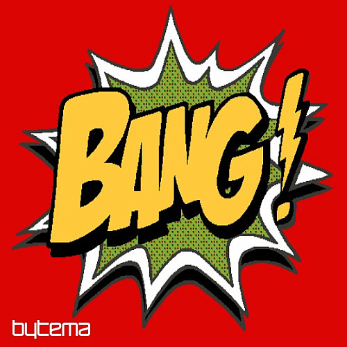 Gobelínový obliečka na vankúš COMICS BANG!