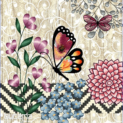 Gobelínový obliečka na vankúš FEEL BUTTERFLY 2