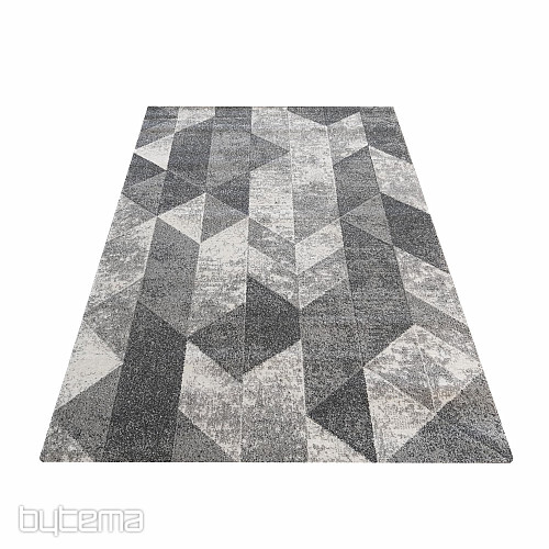 Kusový koberec VISTA MODERN sivý