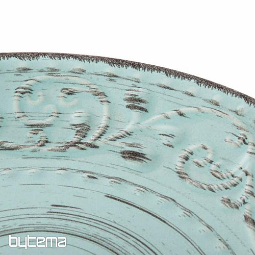 Tanier plytký BLUE RELIEF 21x2 CM