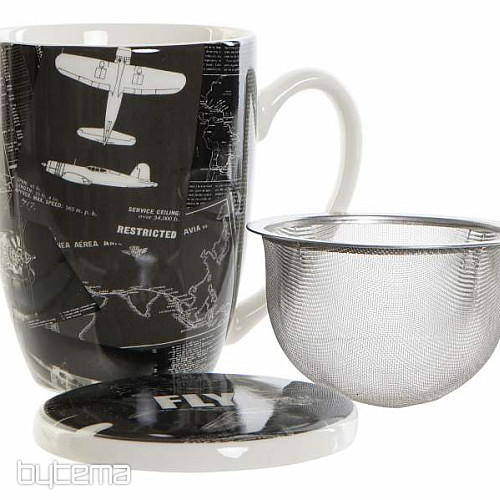 Čajový set so sitkom Aviation 300 ml