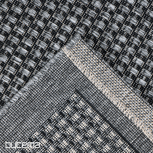 Koberec buklák SUNSET 607 strieborný