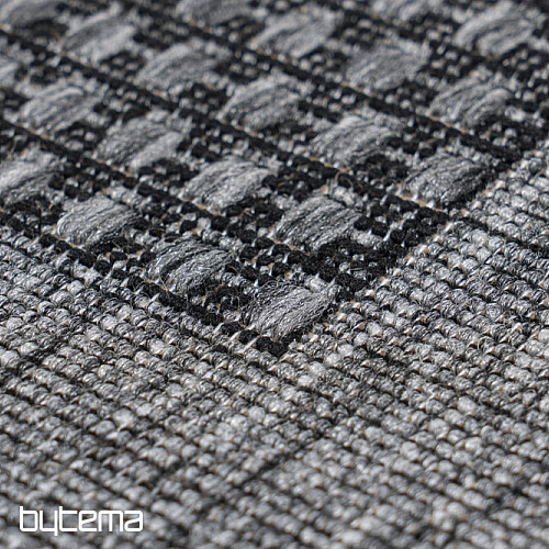 Koberec buklák SUNSET 607 strieborný